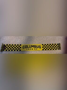 Columbus Crew Yellow & Black  Scarf